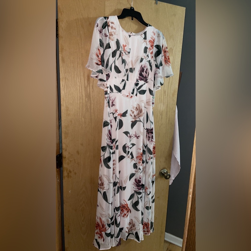 Calvin klein flowy maxi dress